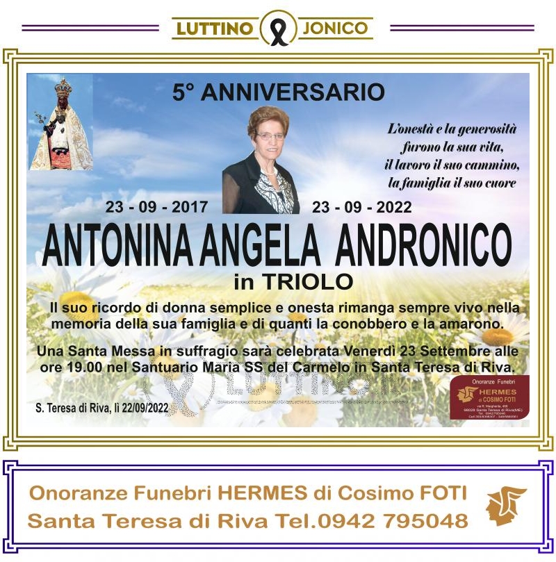 Antonina Angela  Andronico 